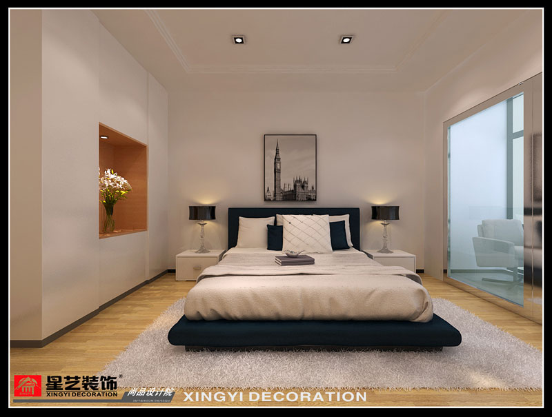 广西中青旅总经理休息室装修设计效果图片