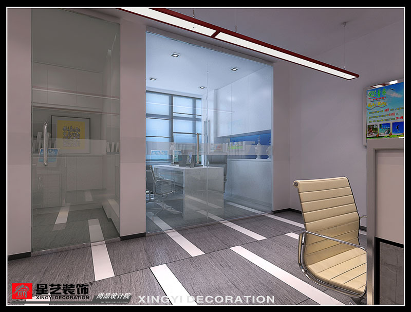 广西中青旅财务总监办公室装修设计效果图片